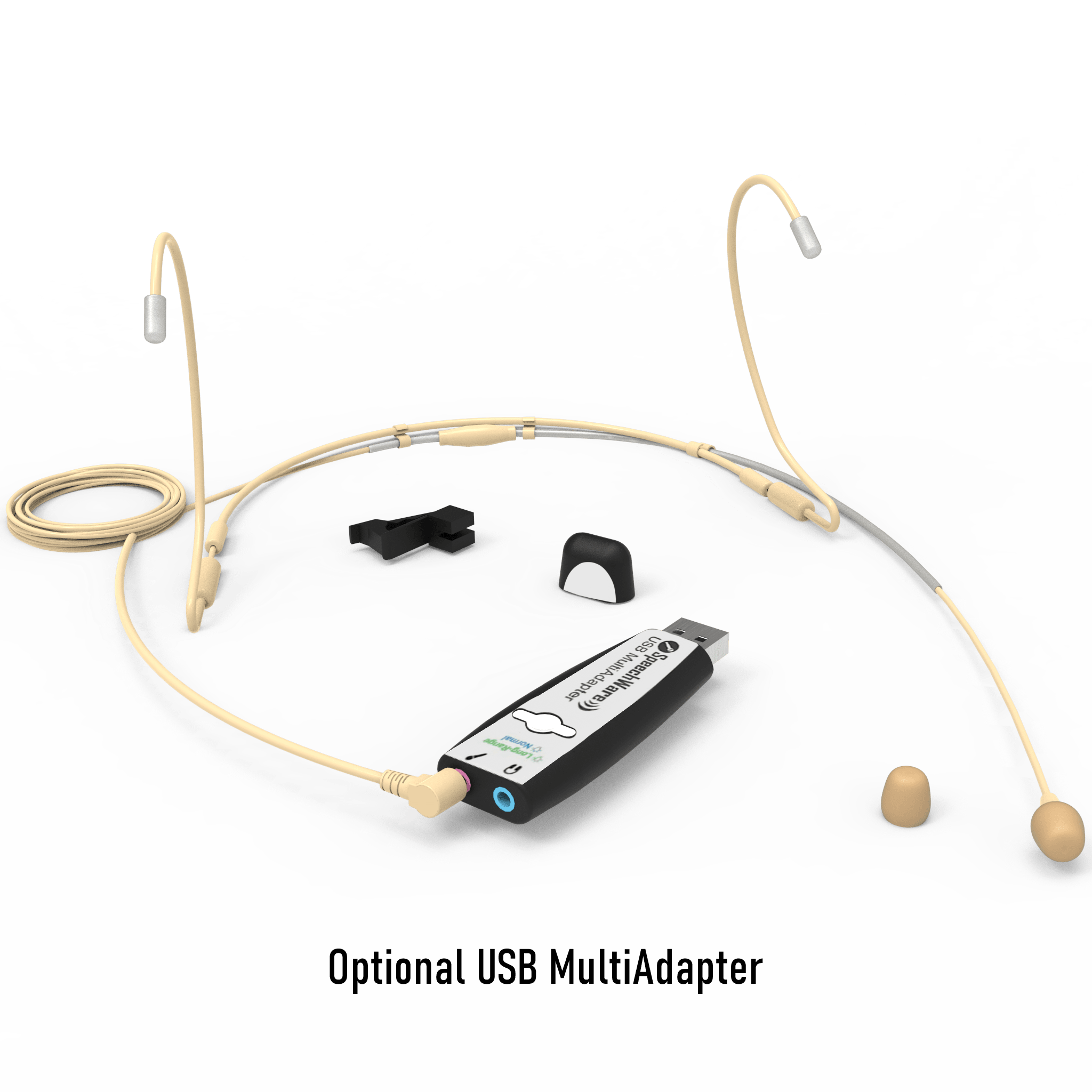 SpeechWare FlexyMike Dual Ear Cardioid Microphone SpeechWare FlexyMike Dual Ear Cardioid Microphone