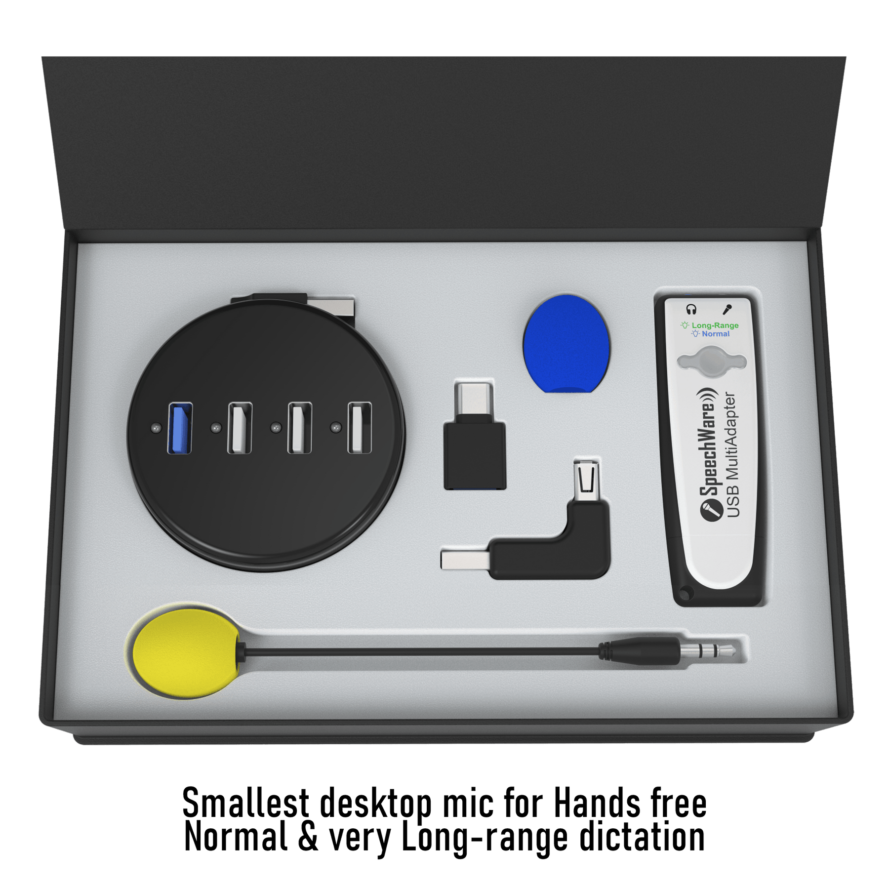USB TravelMike with Base & Hub USB TravelMike with Base & Hub