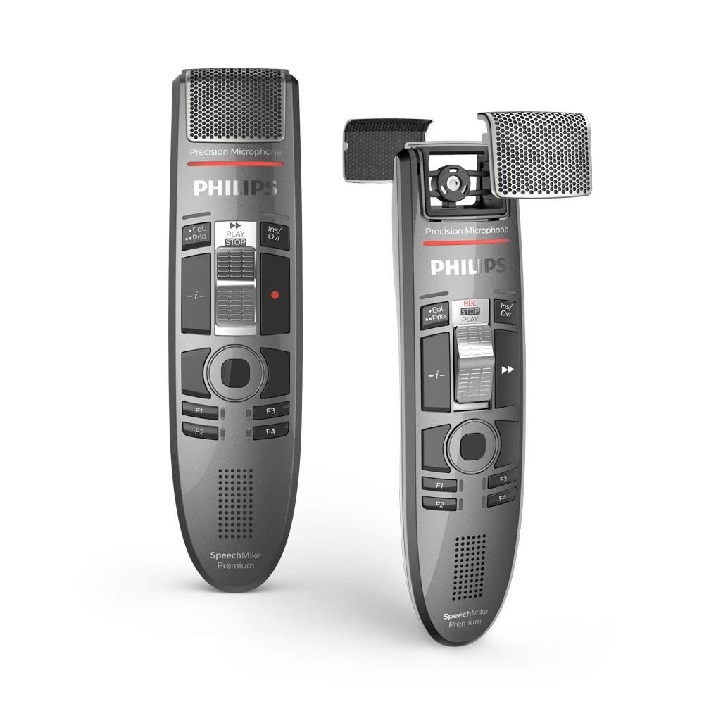 Philips SMP3710 SpeechMike Premium Touch : Slide Control Dictation Microphone Philips SMP3710 SpeechMike Premium Touch