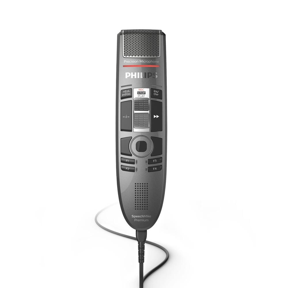 Philips SMP3710 SpeechMike Premium Touch : Slide Control Dictation Microphone Philips SMP3710 SpeechMike Premium Touch