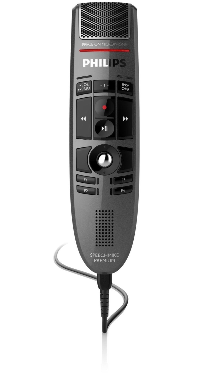 Philips LFH-3500 SpeechMike Push-Button LFH3500 SpeechMike Premium USB dictation microphone