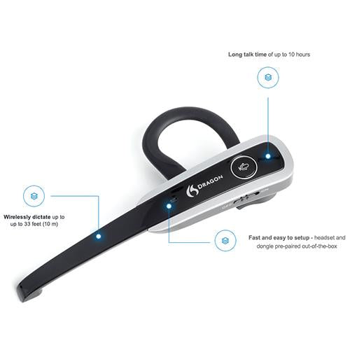 Bluetooth headset for dragon naturally 2025 speaking