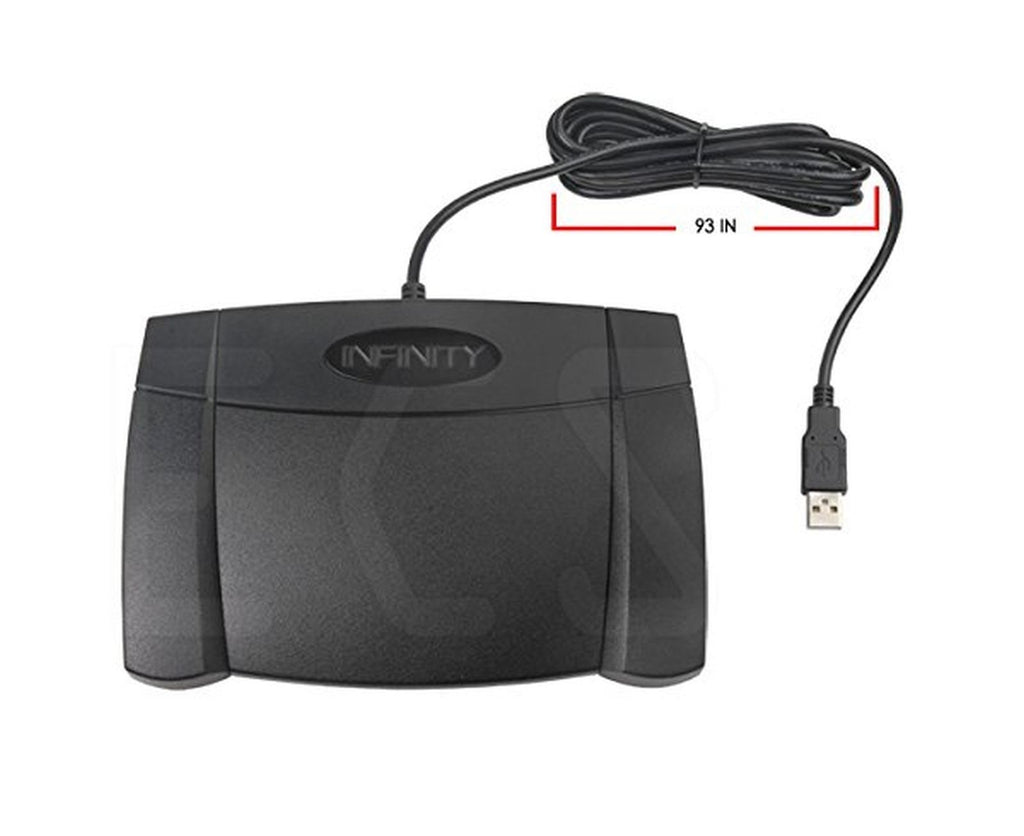 Infinity VEC IN-USB2 Transcription USB Foot Pedal