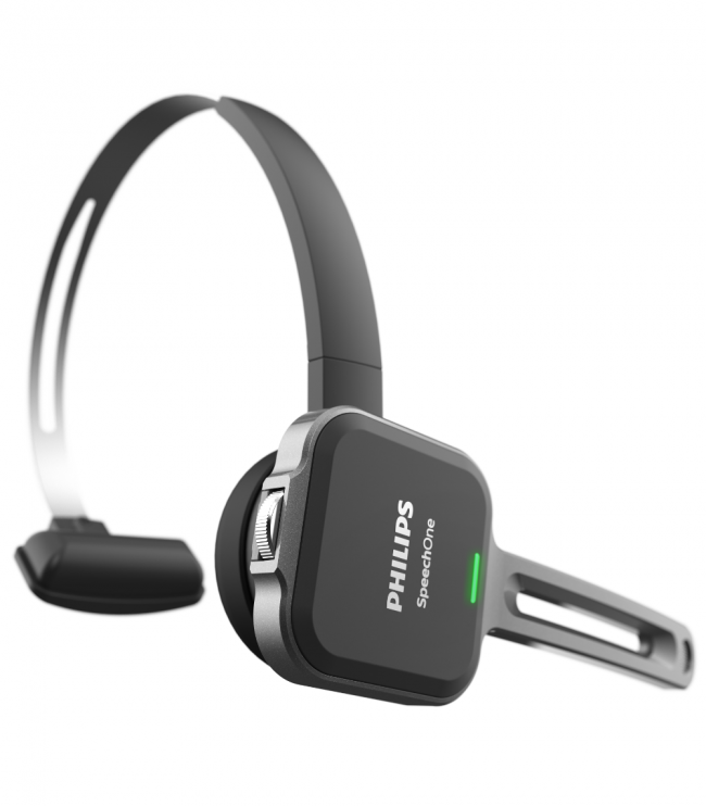 Philips PSM6500 SpeechOne Wireless Dictation Headset SpeechOne+Dock+StatusLight+Remote