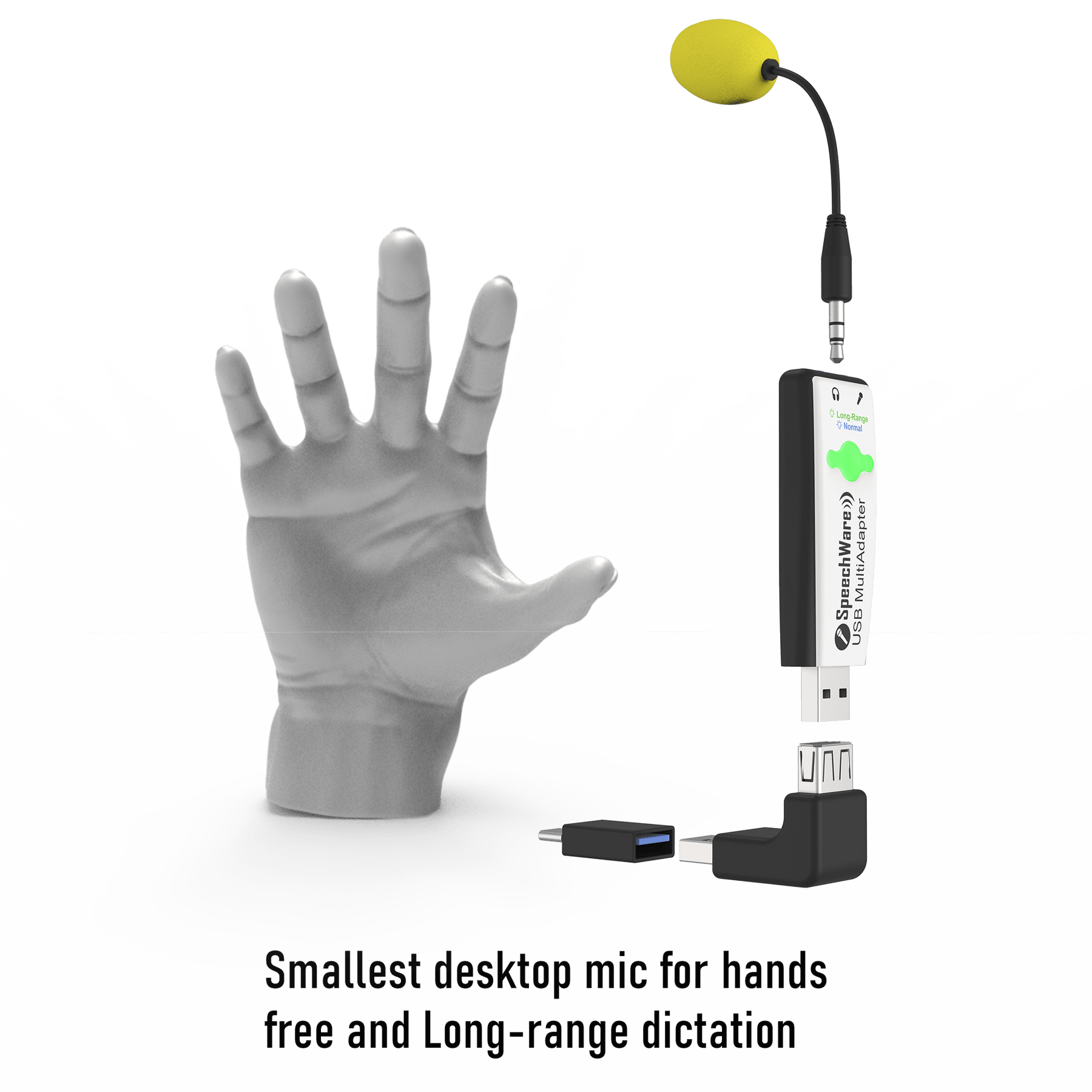 USB TravelMike with Base & Hub