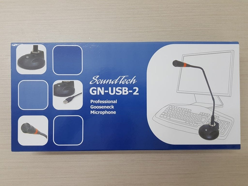 Vec Soundtech Gn-Usb-2 Gooseneck Desktop Microphone Dragon