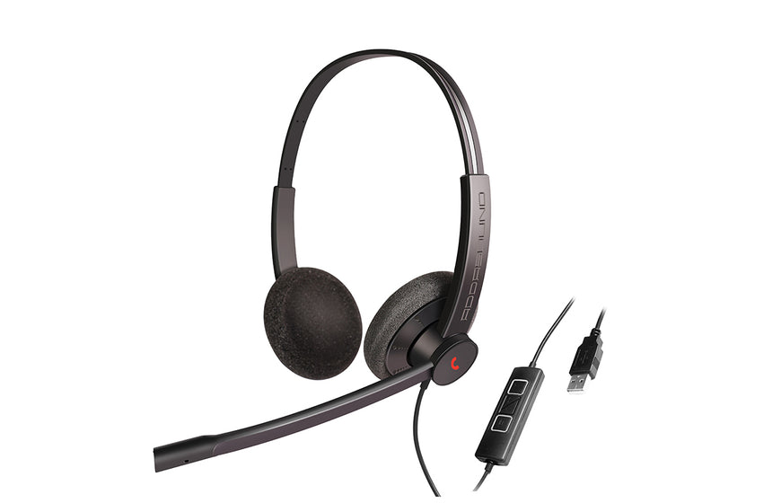 EPIC 302 ADDASOUND USB Headset Microphone (Black)