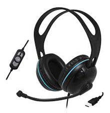 Andrea Electronics NC-455VM USB Over-Ear Stereo USB Headset